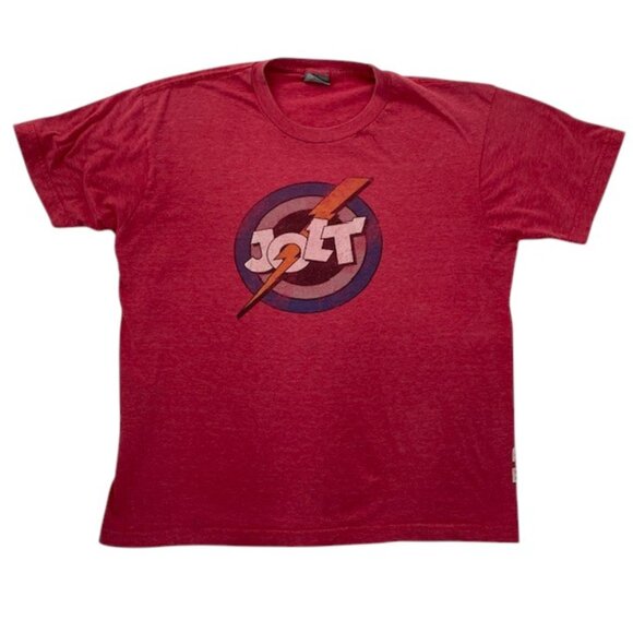 Vintage 80s Jolt Cola Absurd Energy Graphic Tee T-Shirt Large - Picture 1 of 9
